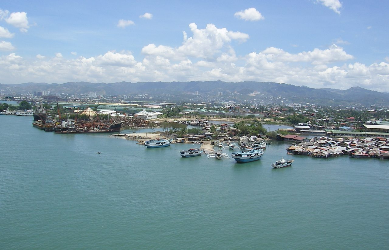 Cebu City from the sea