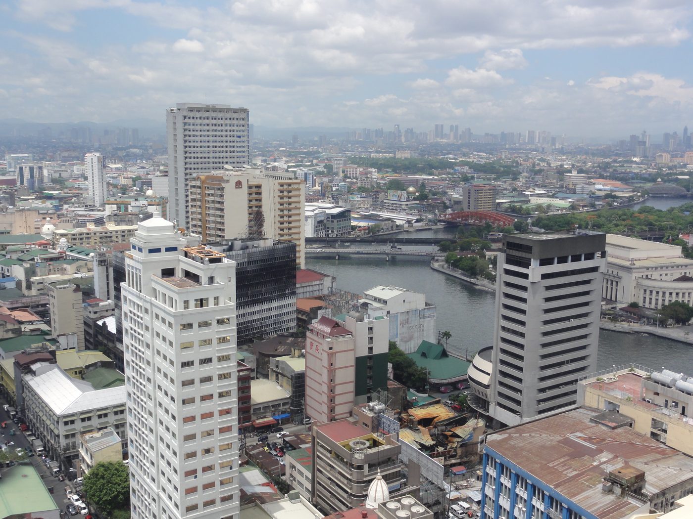 Old downtown Manila