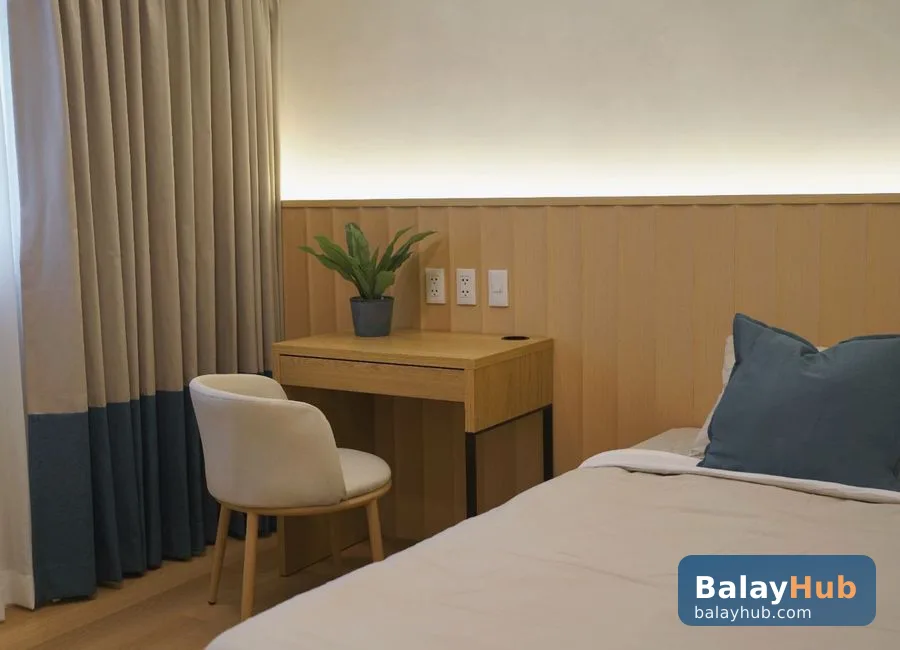 Newly Renovated 1BR Condo with Balcony at Park McKinley West, BGC