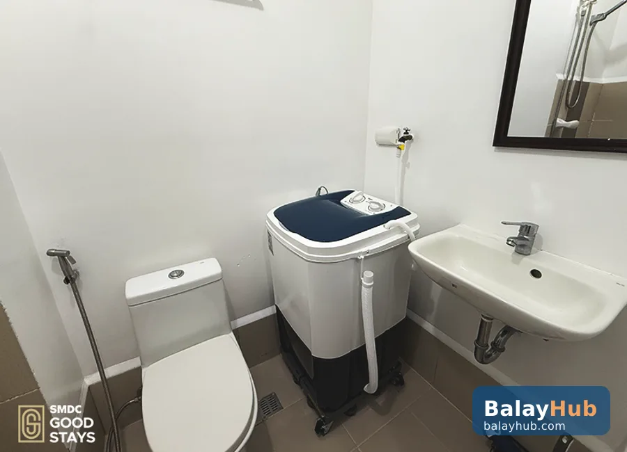 Fully Furnished 1-Bedroom with Balcony at Grace Residences Tower 4, Taguig