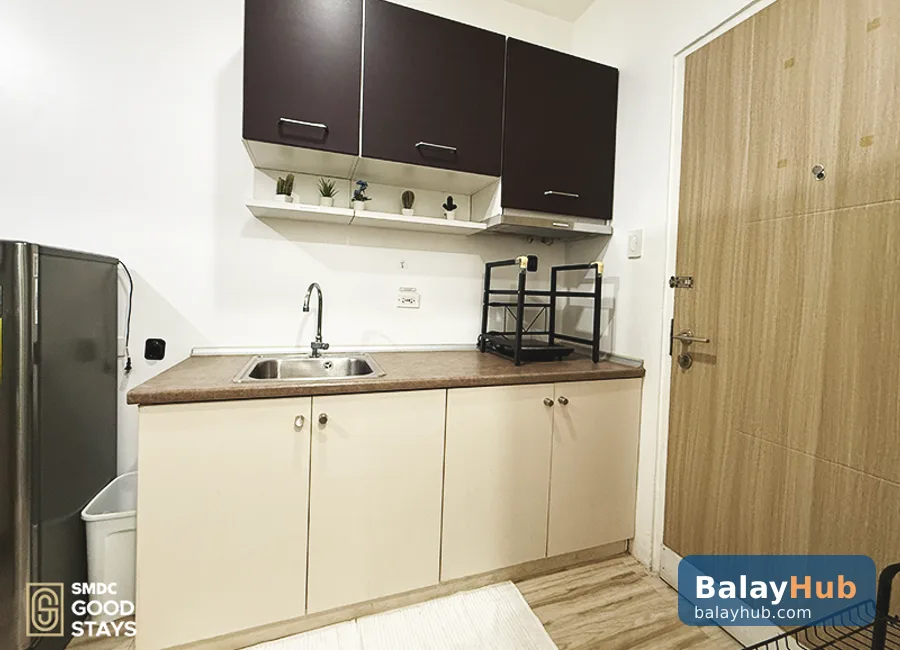 Fully Furnished 1-Bedroom with Balcony at Grace Residences Tower 4, Taguig