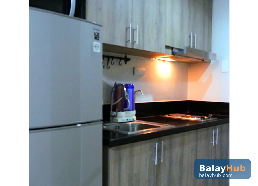 Semi-Furnished 1-Bedroom with Balcony at S Residences Tower 3 in MOA Complex