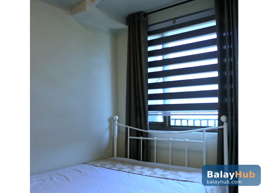 Semi-Furnished 1-Bedroom with Balcony at S Residences Tower 3 in MOA Complex