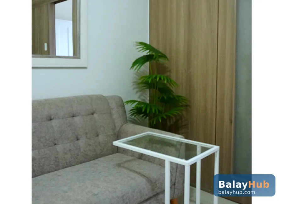 Semi-Furnished 1-Bedroom with Balcony at S Residences Tower 3 in MOA Complex