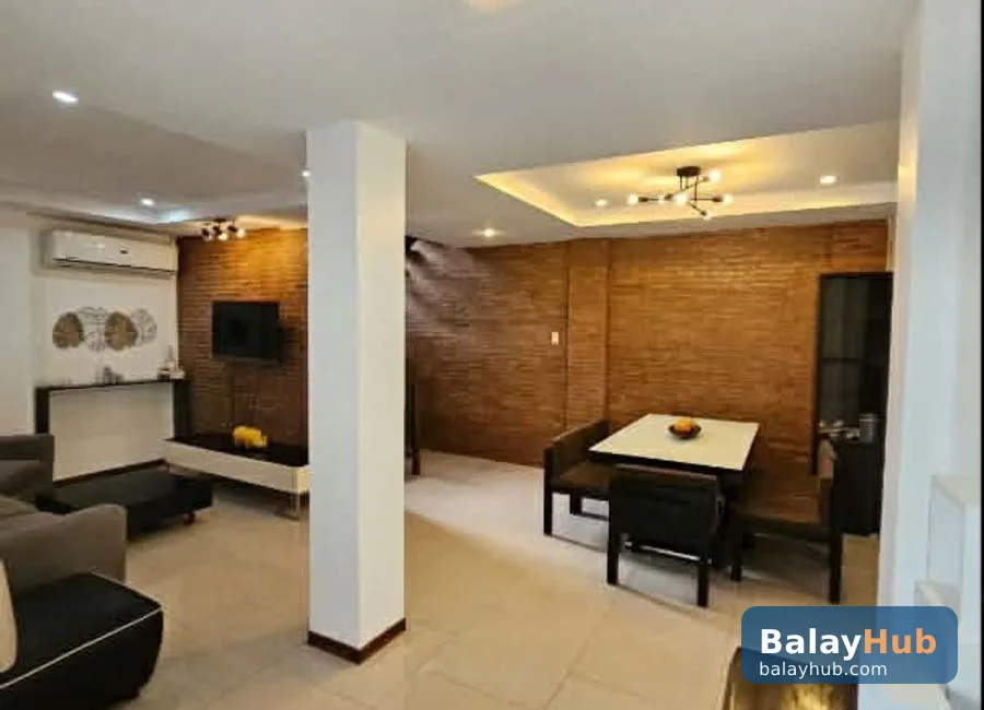 Two-Storey 3-Bedroom Furnished Duplex Inside a Flood-Free Subdivision