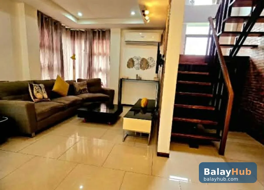 Two-Storey 3-Bedroom Furnished Duplex Inside a Flood-Free Subdivision