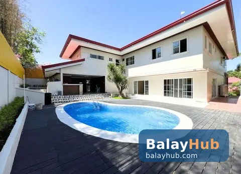 Spacious 4-Bedroom Home with Pool, Lanai, and Maid's Room in Ayala Alabang