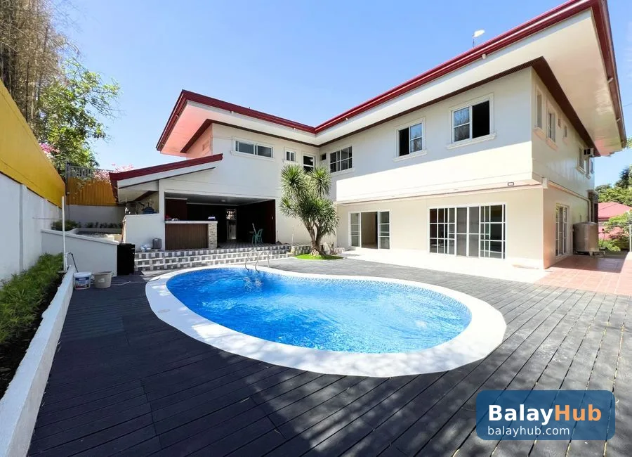 Spacious 4-Bedroom Home with Pool, Lanai, and Maid's Room in Ayala Alabang