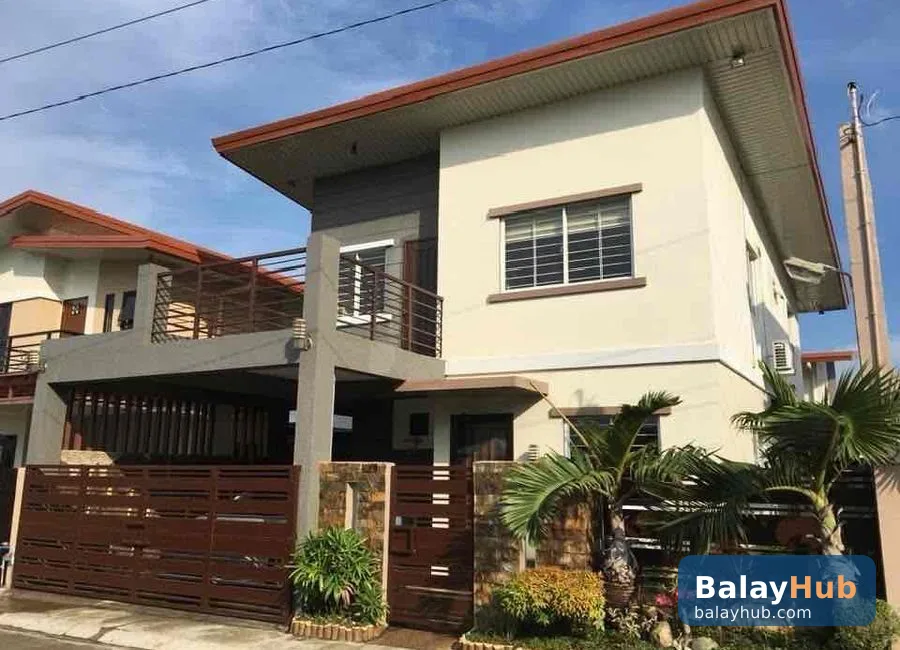 4-Bedroom Home with Gate, Fence, and Landscape in Bel Air Residences