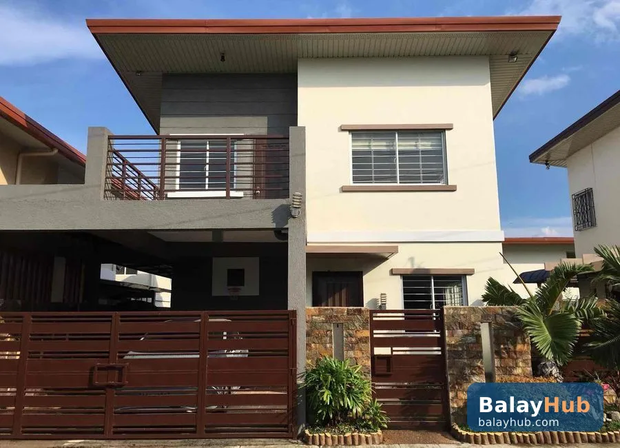 4-Bedroom Home with Gate, Fence, and Landscape in Bel Air Residences