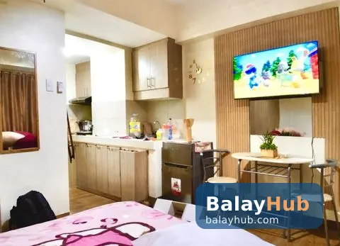 Fully Furnished Studio for Rent at One Premier Alabang Las Pinas