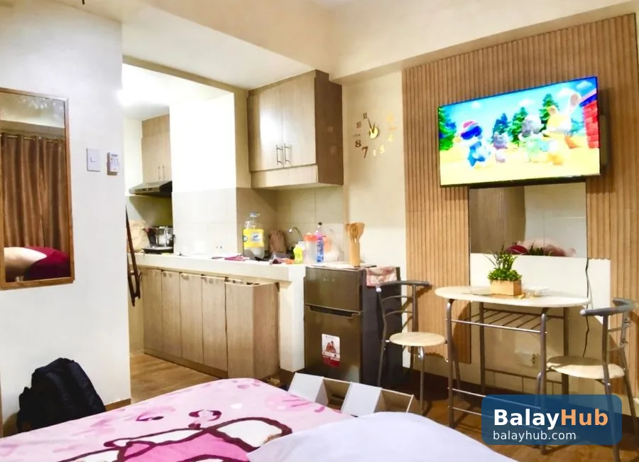 Fully Furnished Studio for Rent at One Premier Alabang Las Pinas