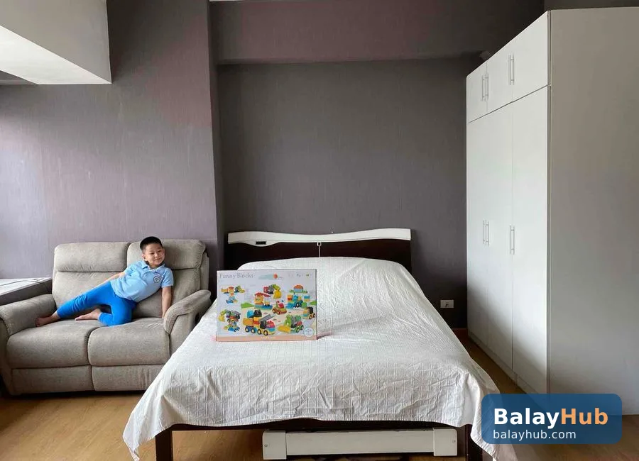 Furnished Studio for Sale or Lease at St. Francis Shangri-La Tower 1