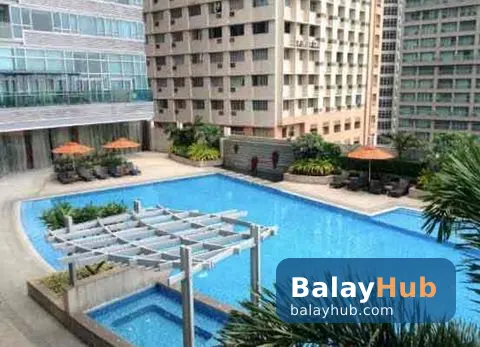 Furnished Studio for Sale or Lease at St. Francis Shangri-La Tower 1