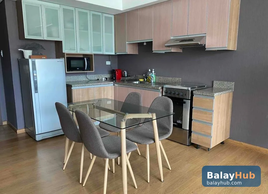 Furnished Studio for Sale or Lease at St. Francis Shangri-La Tower 1
