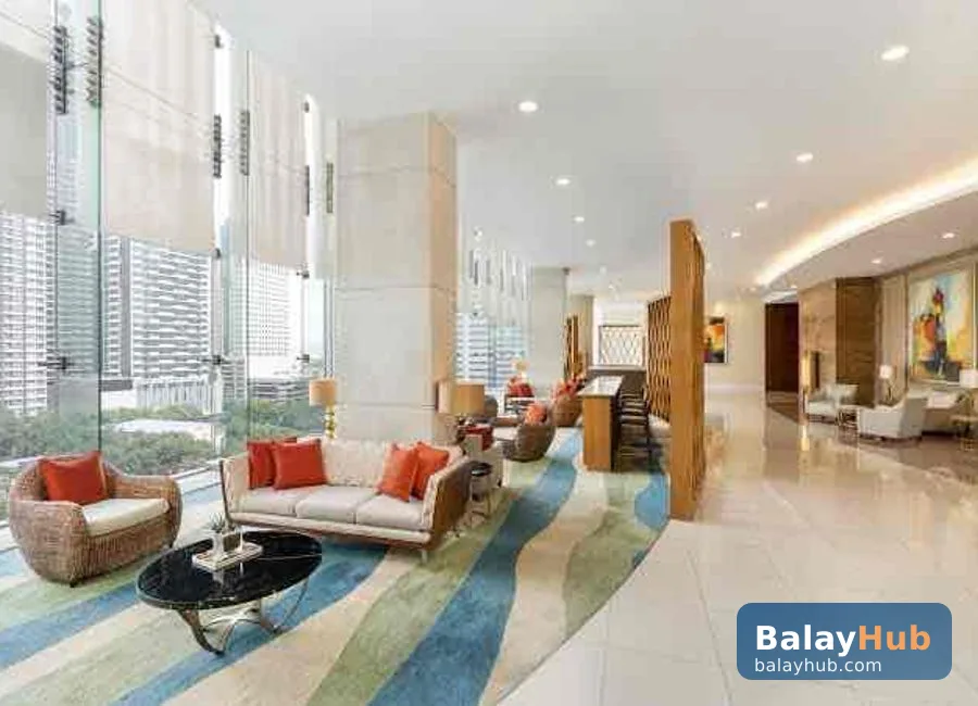 Furnished Studio for Sale or Lease at St. Francis Shangri-La Tower 1