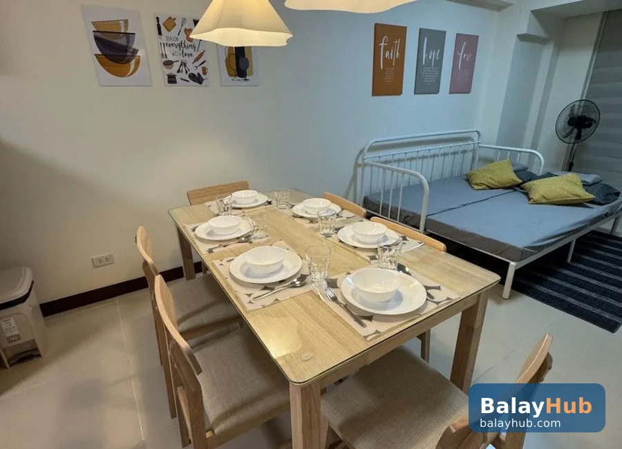 Furnished 2-Bedroom Condo with BGC View at DMCI Alder Residences Taguig