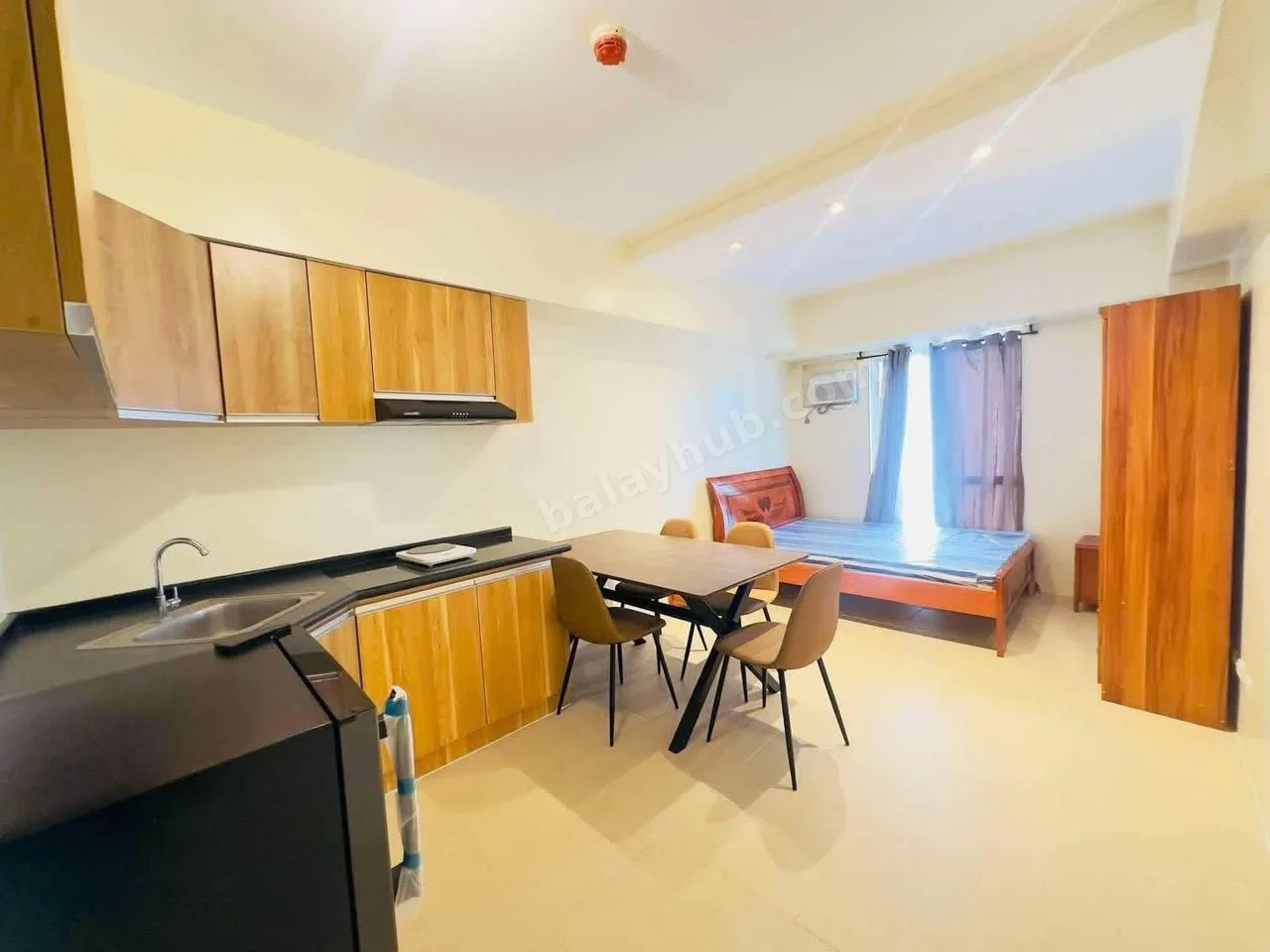 Furnished Studio at Avida Riala, 19th Floor