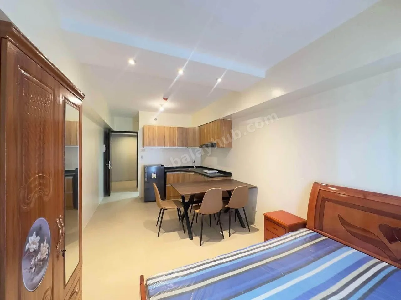 Furnished Studio at Avida Riala, 19th Floor