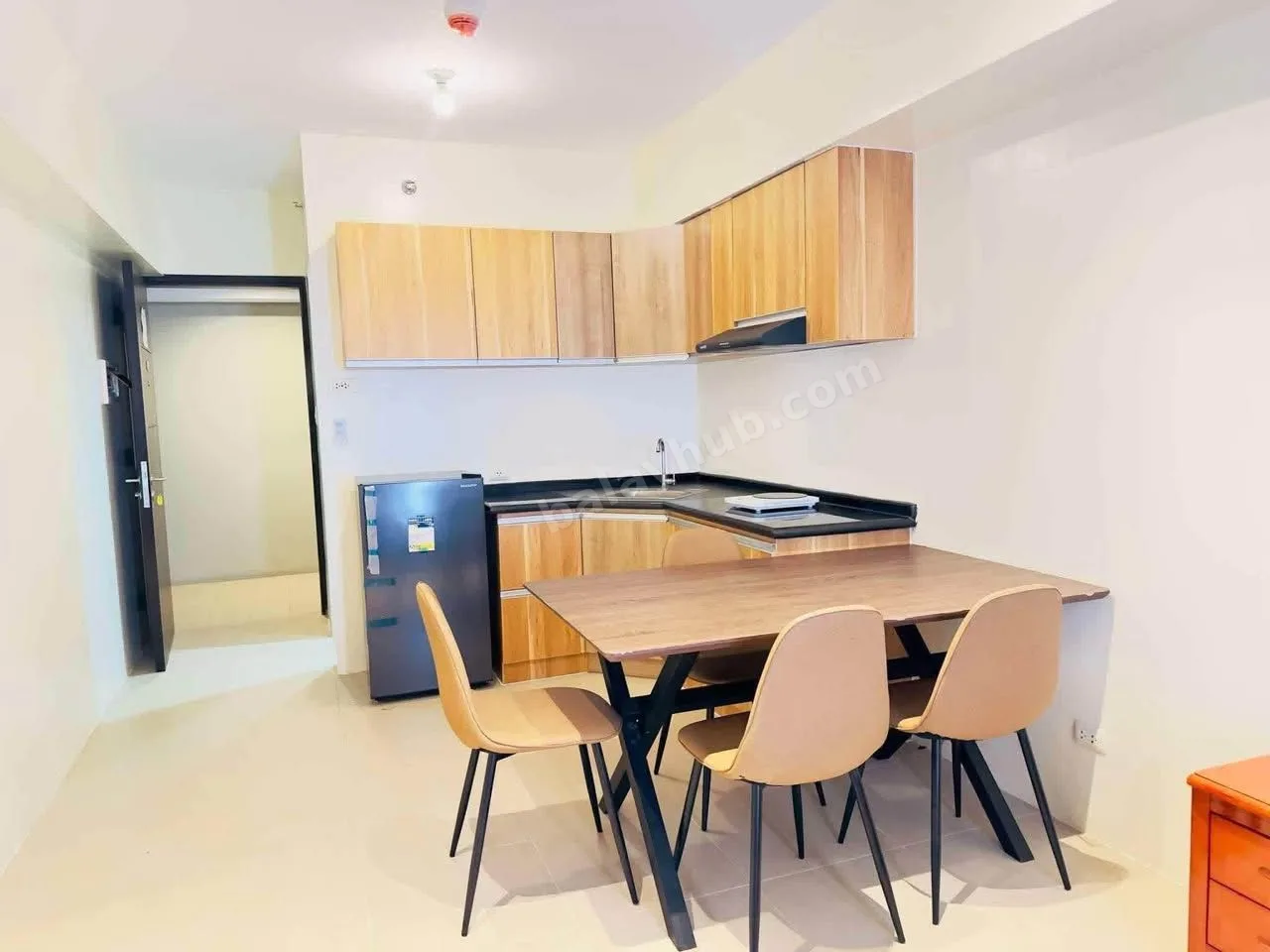 Furnished Studio at Avida Riala, 19th Floor