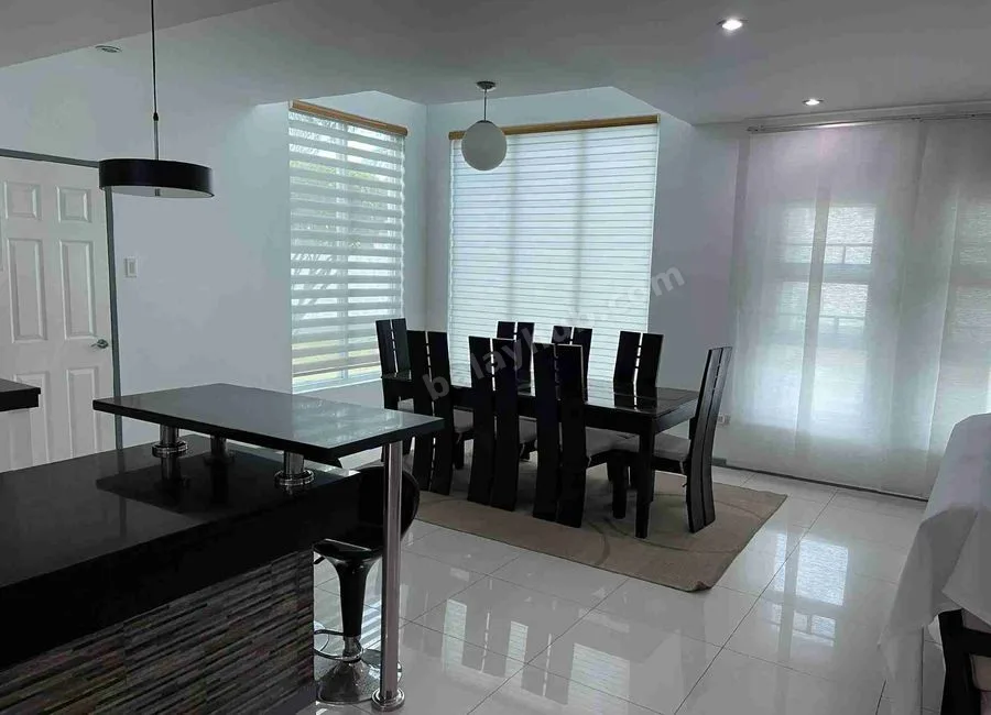 Two storey modern house for sale with big garden (fully furnished)