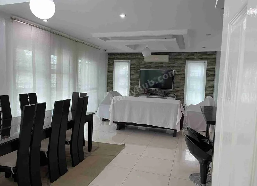 Two storey modern house for sale with big garden (fully furnished)