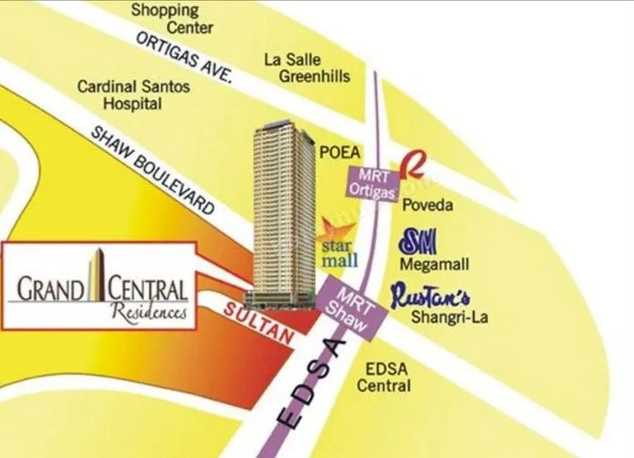 🏙️ FOR RENT: Spacious 1-Bedroom with Balcony @ Grand Central Residences