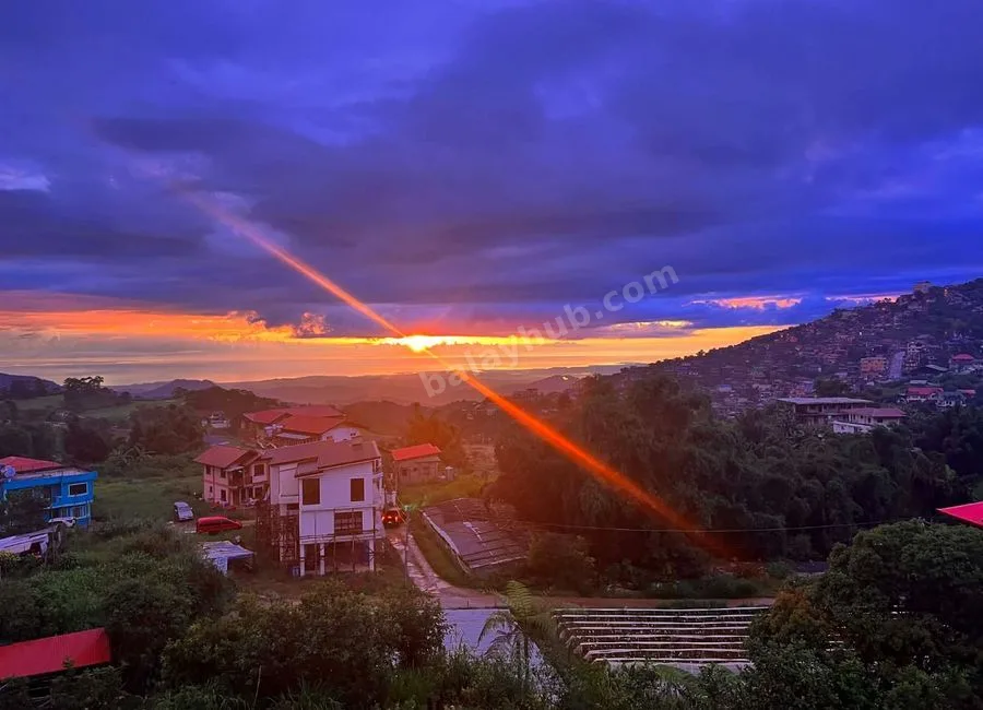 4-STOREY OVERLOOKING HOUSE AND LOT w/ Income Generating Car Garage IN ASIN, BAGUIO CITY