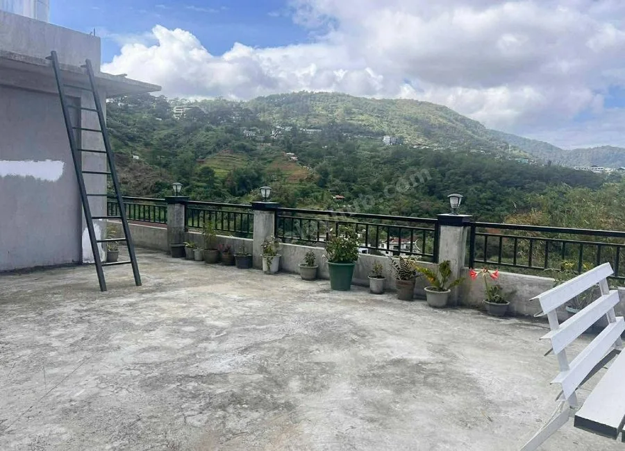 4-STOREY OVERLOOKING HOUSE AND LOT w/ Income Generating Car Garage IN ASIN, BAGUIO CITY