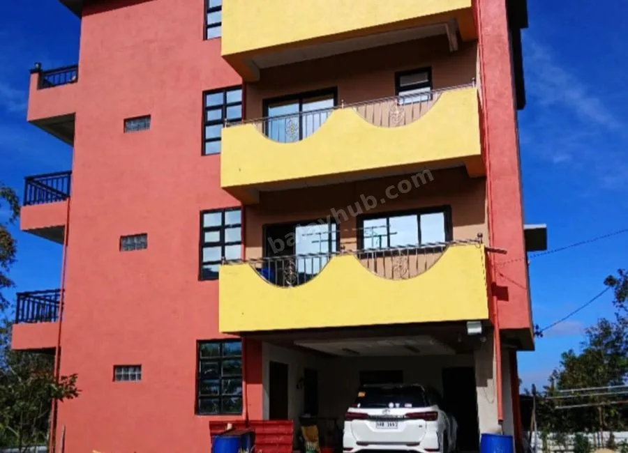 4-STOREY OVERLOOKING HOUSE AND LOT w/ Income Generating Car Garage IN ASIN, BAGUIO CITY