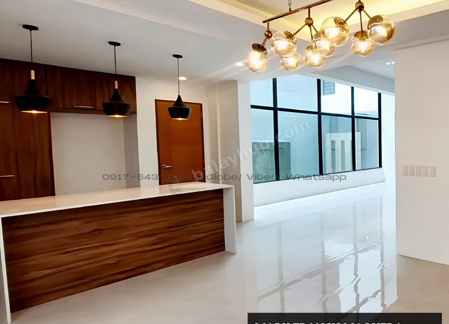 For Sale! Brand-new House and lot 3Storey with swimming pool in Greenwoods Executive Village Cainta Rizal. Open for bank financing