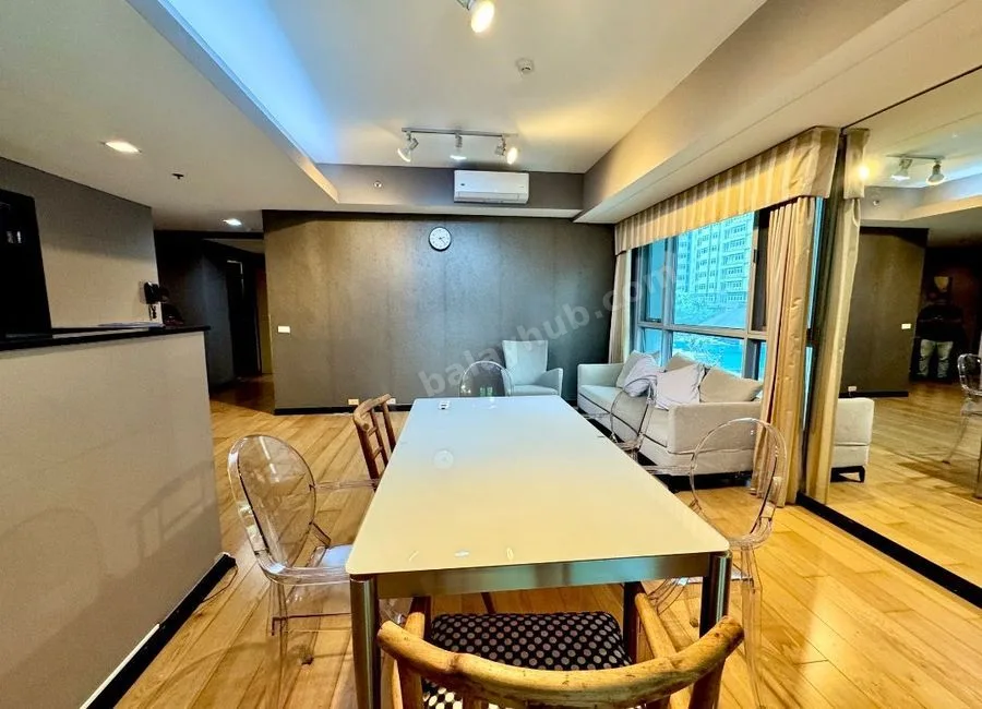ONE SERENDRA EAST TOWER: 2BR For Rent, 115 sqm, Fully furnished, 1 parking, P145,000/mo.