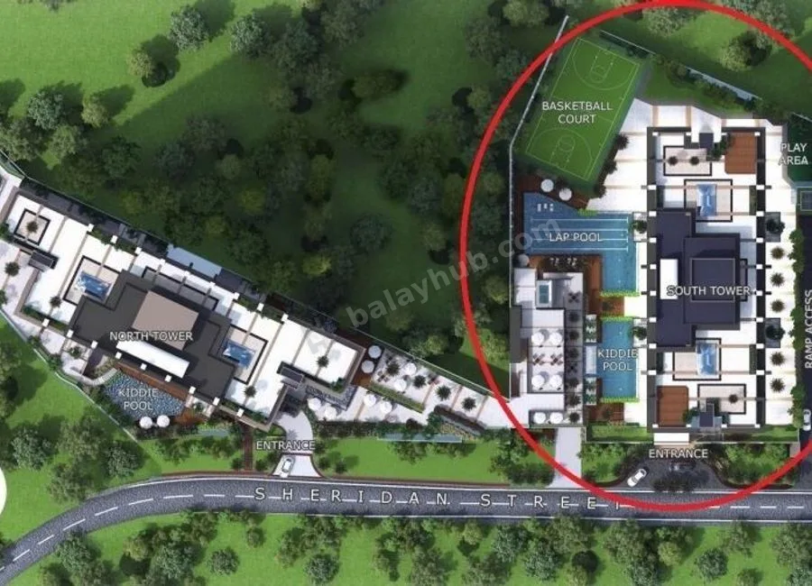2 Bedroom Condo For Rent at Sheridan Towers Mandaluyong City