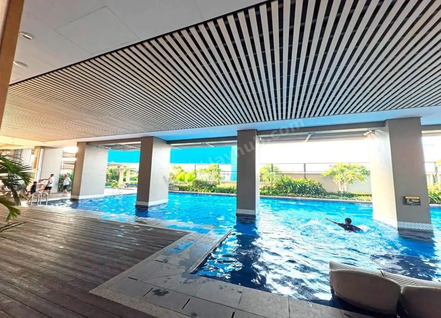 2-BR Semi-furnished with balcony at the Cameron Quezon City