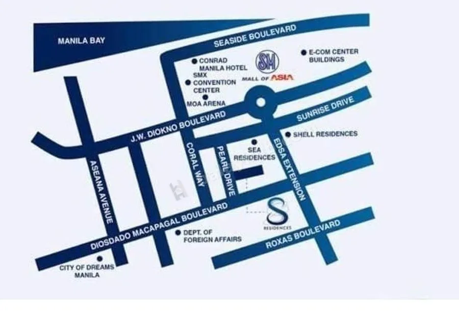 Affordable 1 Bedroom Condo S Residences Near MOA Complex Pasay For Rent