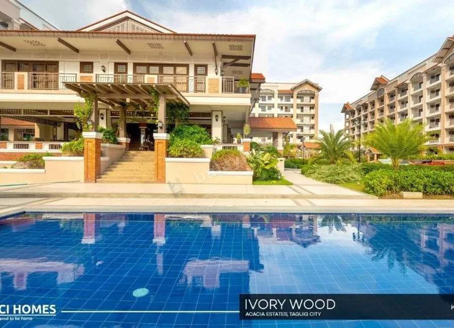 Ivory Wood 3 Bedroom For Rent Acacia Estates Near BGC & Mckinley Hill Taguig City