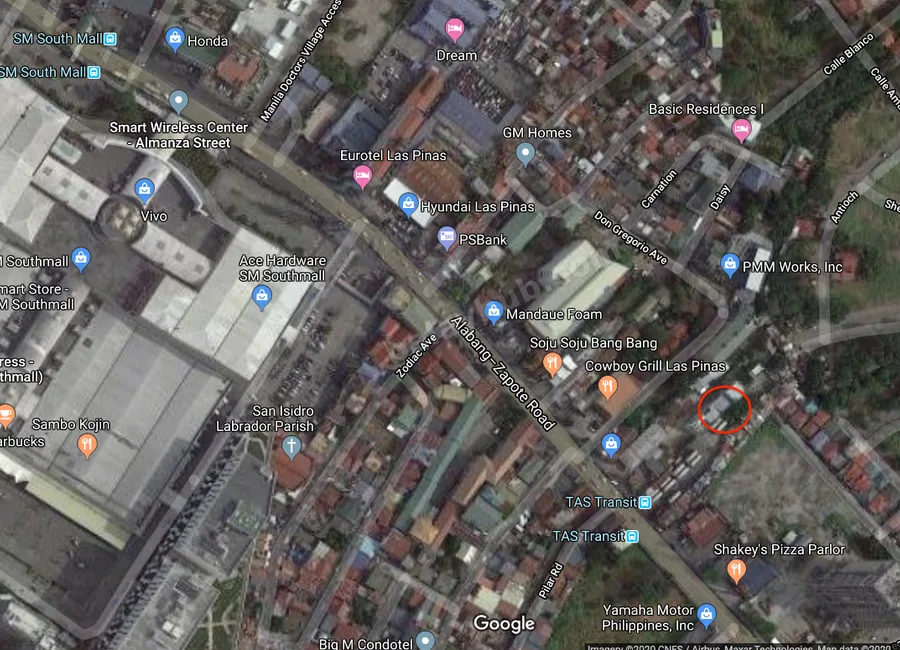 Room for Rent Along Alabang Zapote Road-Near SM Southmall, Madrigal Business Park & North Gate Las Piñas City
