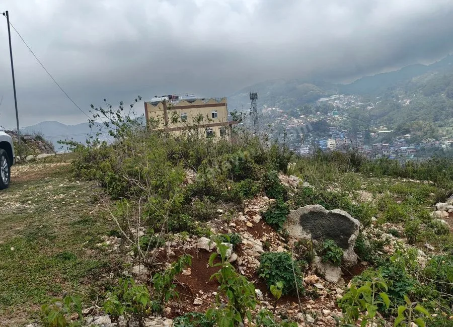 150sqm LOT along road w/ Overlooking view for sale in Km3 LA Trinidad, Benguet