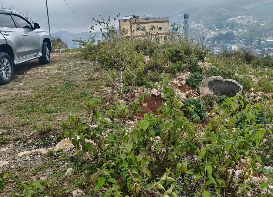150sqm LOT along road w/ Overlooking view for sale in Km3 LA Trinidad, Benguet