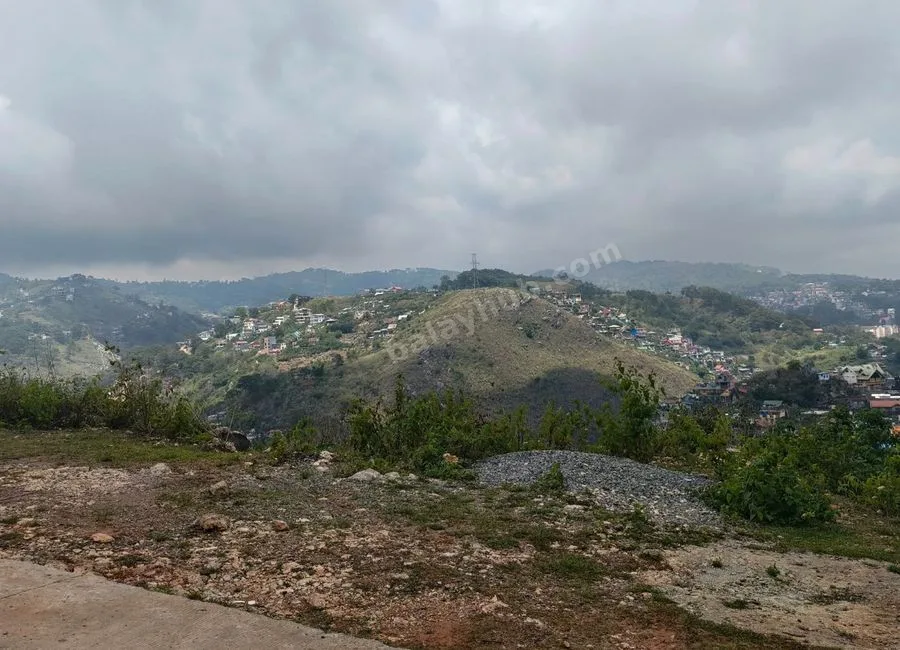 150sqm LOT along road w/ Overlooking view for sale in Km3 LA Trinidad, Benguet