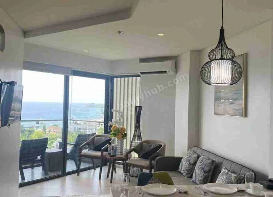 1 BEDROOM SEAVIEW CONDO FOR SALE FULLY FURNISHED Higher floor
