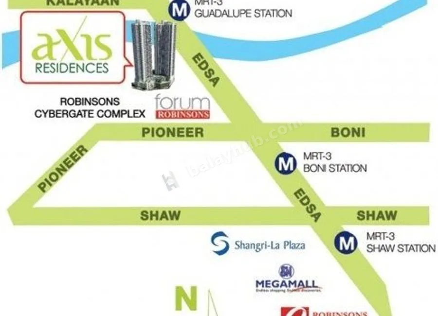 Axis Residences Studio 24sqm Furnished P17K in Mandaluyong